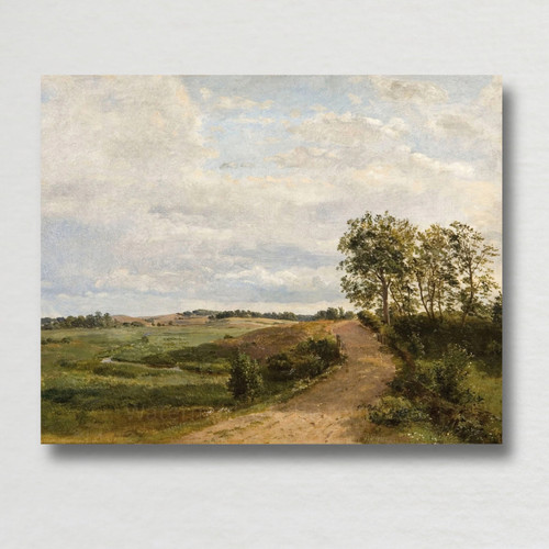 1800s country path landscape - country,