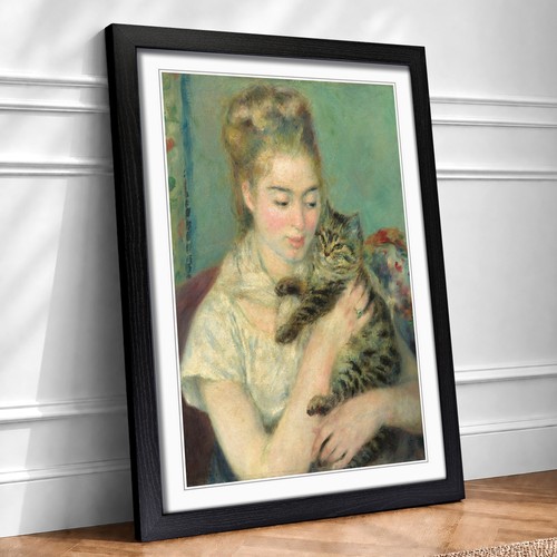 Woman with cat - woman,